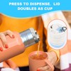 Thermal Flask with Cup 648ml/22oz Flask for Hot Drink, Vacuum