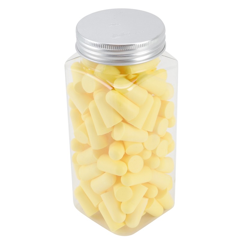 120pcs Sleeping Ear Plugs Noise Reduction Slow Rebound Sponge Expandable