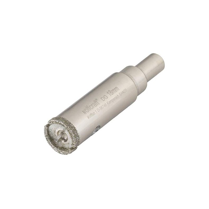 Wolfcraft 5932000 Diamond Ceramic Hole Saw with 10 mm Shank