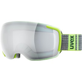 Uvex Big 40 lm Ski Goggles, Unisex, Big 40 LM, lime mat, One Size