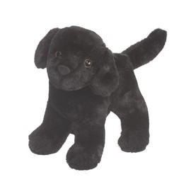 Douglas Abraham Black Lab Dog Plush Stuffed Animal