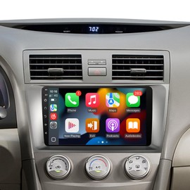 Car Radio for Toyota Camry 2006 2007 2008 2009 2010 2011 with Wireless Carplay Android Auto 9inch Touch Screen for Toyota Camry with Bluetooth FM SWC GPS (Style 2 with J.B.L & Large Screen)