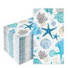 100Pcs Sea Guest Napkins 3 Ply Disposable Hand Towels for