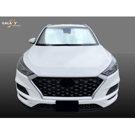 Galaxy Auto Shield Custom Fit Reflective Windshield Sun Shade for 2024 2025 2026 Mazda CX-90 SUV, PHEV, Insulated Window Sunshade Privacy Accessories Blockout UV Reflector Protection - Made in USA