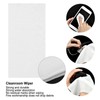 200Pcs Cleanroom Wiper Polyester NonDust Cloth Industrial Cleaning Wiping 4.5x9in