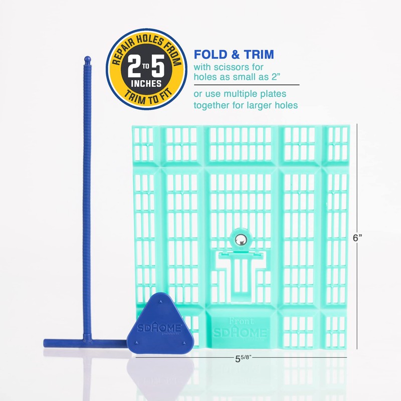 SDHome Perfect Wall Patch - Wall Plate 3-Pack - Repairs