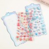 JetWave Squishy Stickers, Set of 4, Cute for Girls, 3D