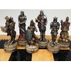 HPL Skeleton Slayer Fantasy Gothic Skull Chess Men Set -