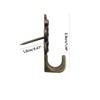 Teadokly 20pack Push Pin Hangers,Zinc Alloy Pin Photo Frame Hooks,Thumb