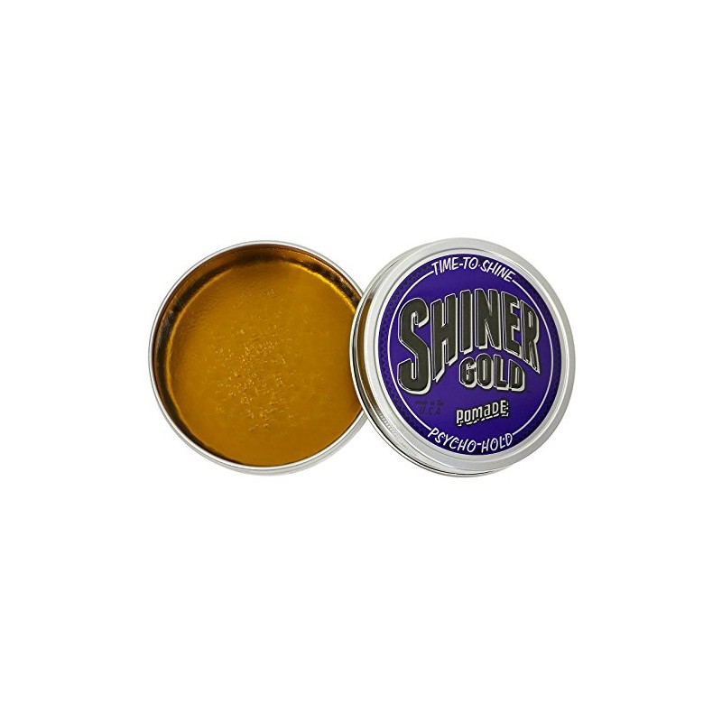 Shiner Gold Psycho Hold Pomade | Extreme Hold | High