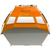 OutdoorMaster Beach Tent Sun Shelter for 3-4 Person, Pop Up