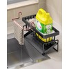 Uwenkjie kitchen sponge holder，kitchen sink caddy，sponge holder for kitchen sink，Sink