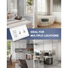 ZILLSEA Pure White 2 Toggle/1 Decorator Wall Plates, 1-Pack Combo