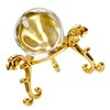 FUNOMOCYA 1set Crystal Ball with Stand Clear Decorative Sphere for