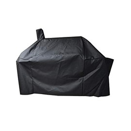 acoveritt Smoker Grill Cover Sized for Char-Griller Charcoal Grill 2190 and 2197 Heavy Duty Waterproof Patio 600D Canvas Barbeque BBQ Grill Cover G21623