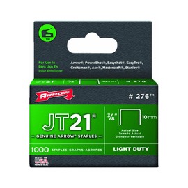 Arrow Fastener 276 3/8" JT21 Staples
