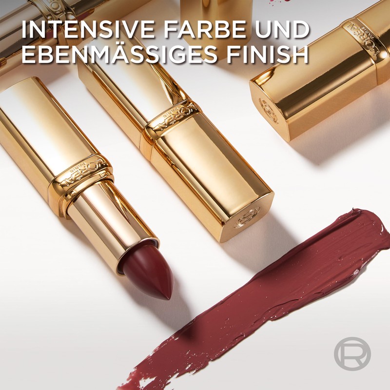 L'Oréal Paris Nourishing Lipstick with Satin Finish, Argan Oil and