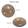 Bling Car Cup Holder Coasters, 2Pack Rhinstone Crystal Car Coaster