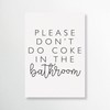 Funny Quote Print | Home Prints | Please Don't Do