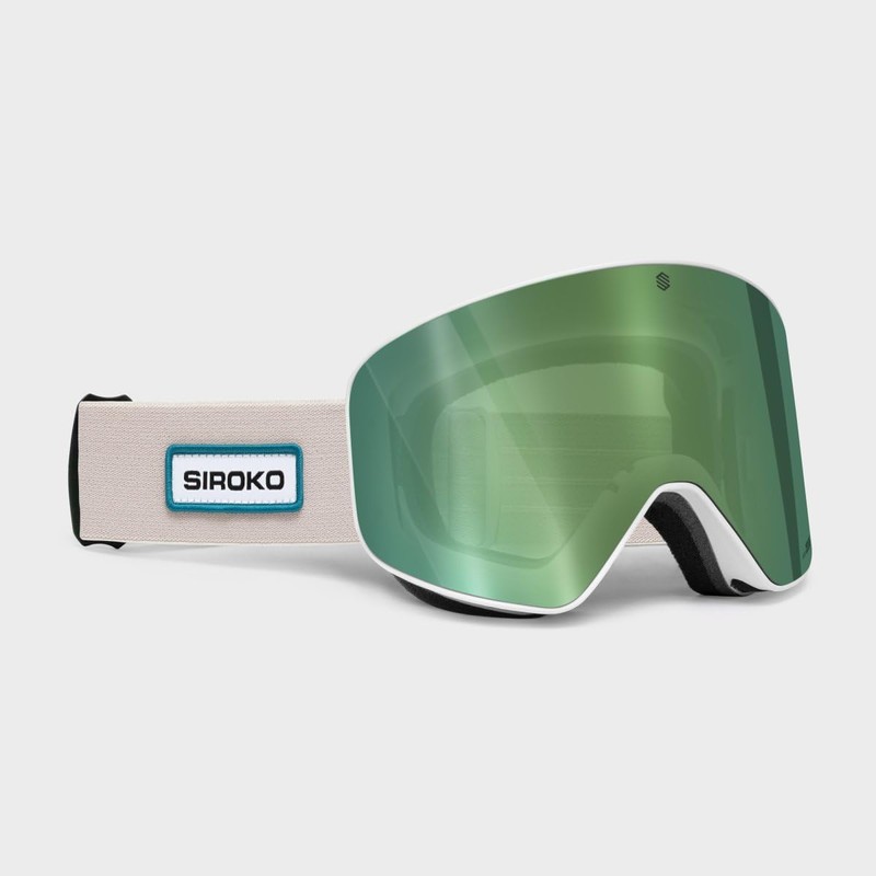 SIROKO - OTG Snowboard and Ski Goggles with Zeiss GX