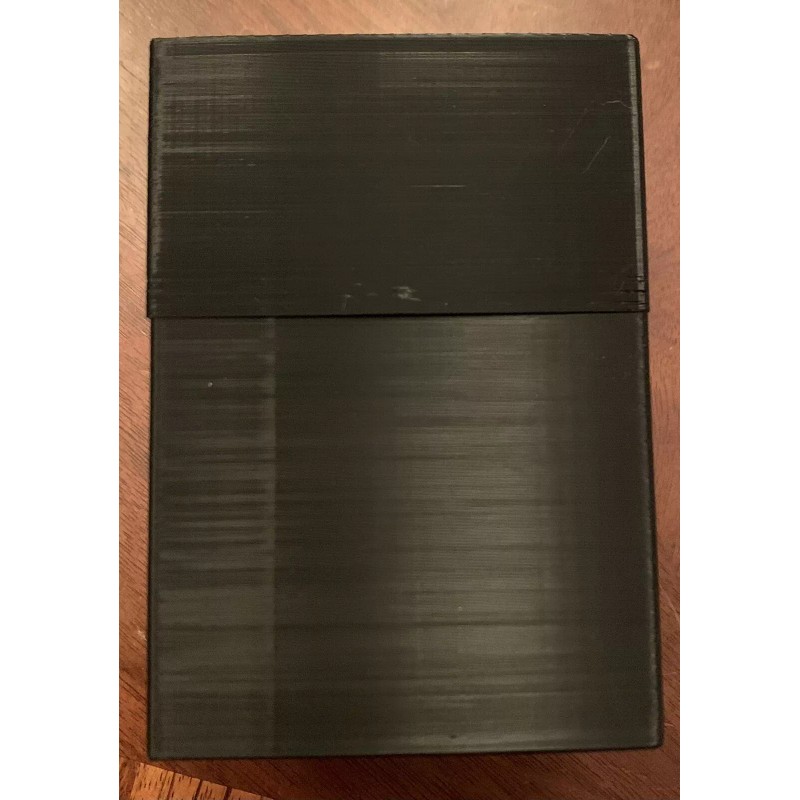 Storage Solutions 3DP Black Storage Box Holds 5x 10 oz