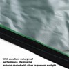 Green Large Removable Mattress Storage Bag 210D Silver Coated Waterproof