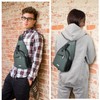 AMJ Sling Bag for Travel and Hiking - Multipurpose Crossbody