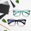 Sumkyle 3 Pack Progressive Multifocal Reading Glasses for Women Men