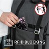 DIGTIALL for Men & Women RFID Blocking Metal Wallet -
