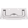 POFET 2pcs 75mm x 55mm Boat Hatch Handle Stainless Steel