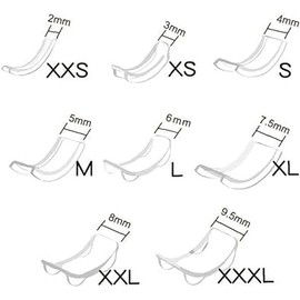 8 Pcs Ring Size Adjuster Invisible Ring Size Adjuster For Loose Rings Ring Adjuster Size Fit Any Rings Ring Guard Reducer, Jewellery Accessories