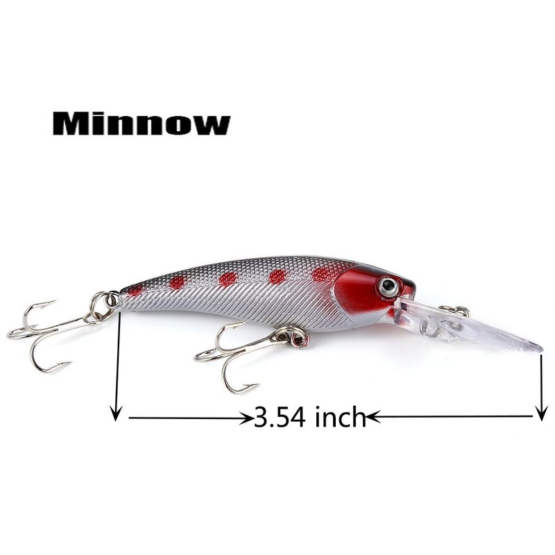 Trayosin Wobbler Lures Set of 20 for Blinker Wobbler Pike