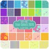 True Colors 2020 Fat Quarter Bundle (41 Pieces) by Tula