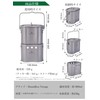 Boundless Voyage 純チタン製 飯ごう 薪ストーブ クッカーセット チタン ミリタリーキャンティーンクッカー 800ml 飯ごう