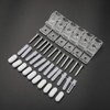 Rybtd 6 PCS Child Safety Clear Roman Blind P Clip