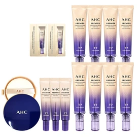 Latest Home Shopping Set AHC Eye Cream Season 13 Line Tightening (Royal Cell Cushion Original Refill) / 최신상 홈쇼핑 세트 AHC 아이크림 시즌13 라인타이트닝 (로얄셀 쿠션 본품 리필)
