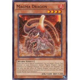 YU-GI-OH! - Magma Dragon (CROS-EN034) - Crossed Souls - Unlimited Edition - Common
