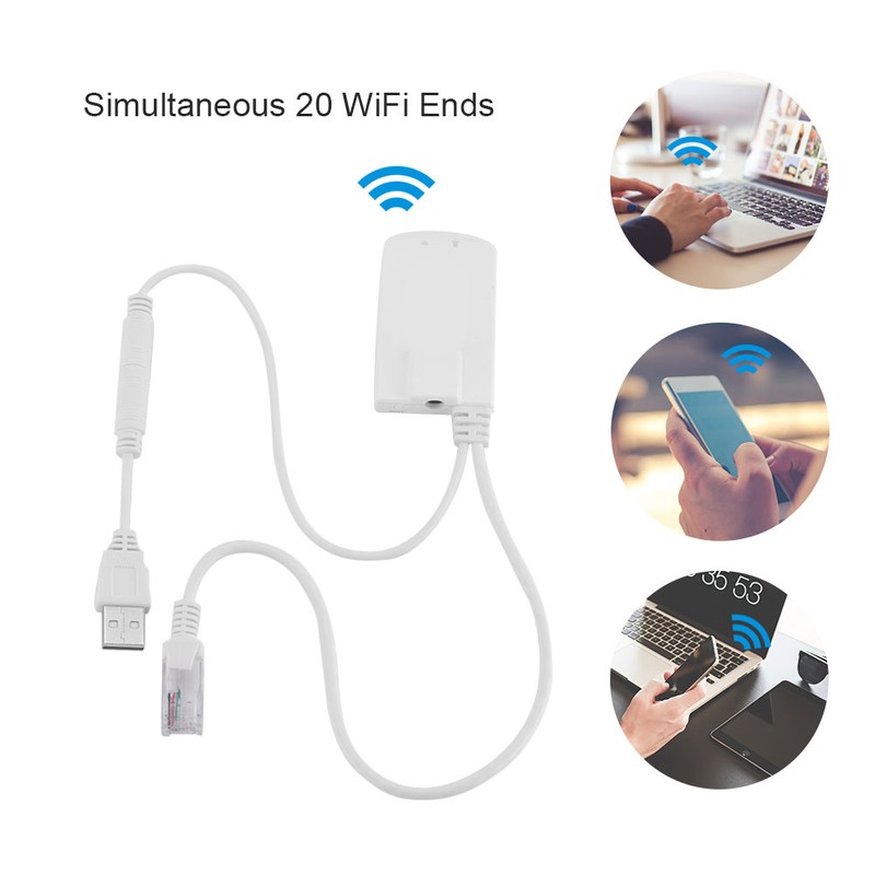 300Mbps USB Wireless Bridge Auto Scanning WiFi Hotspot IEEE 802.11