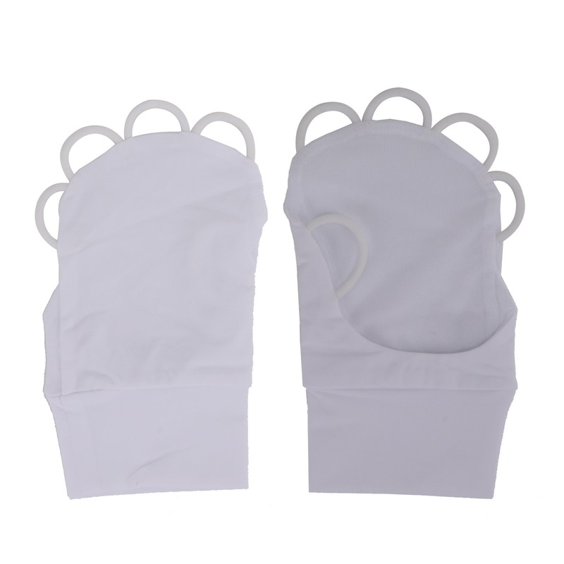 Elastic Golf Half Finger Glove Men Women Ice Silk Sunscreen