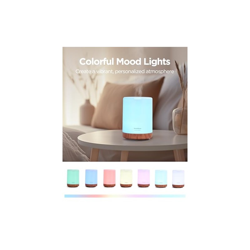 InnoGear Aromatherapy Diffuser & 8 Essential Oils Set, 300ml Premium