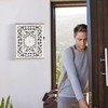 AHUONEL Wooden Key Holder for Wall, Key Box Key Cabinet,