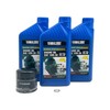 Yamaha Yamalube F30-F70 10W30 Oil Change Kit, #LUB-MRNSM-KT-10