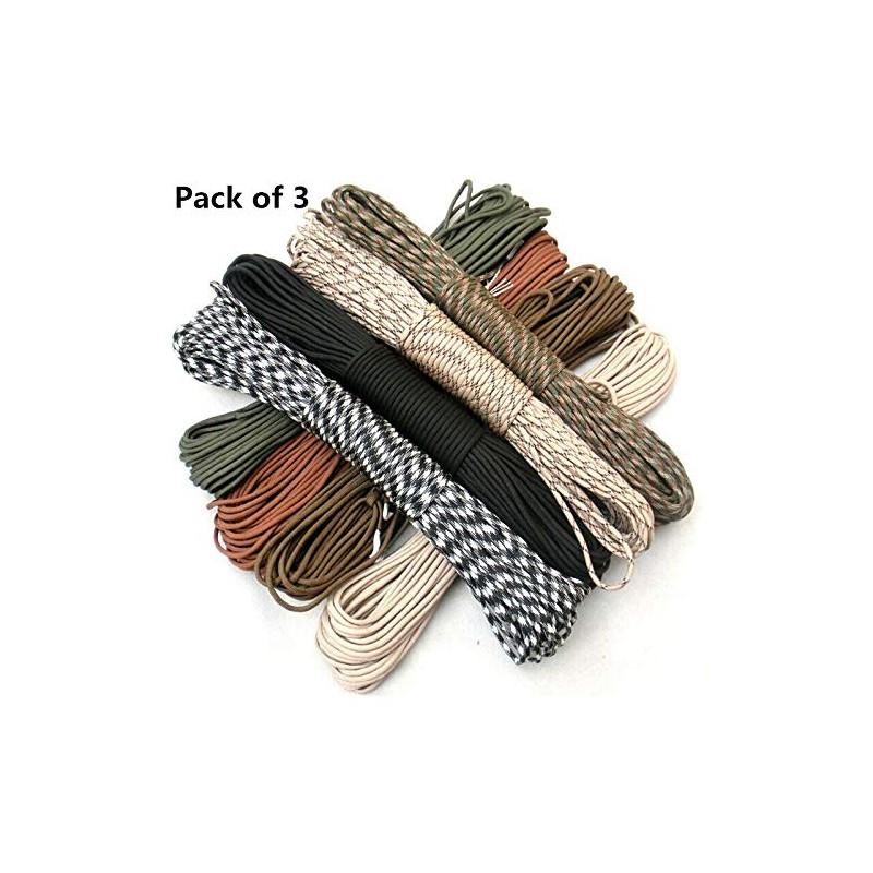 Paracord Bracele Rope, SENRISE 550 Survival Rope 7 Inner Strands
