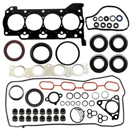 Hybrid DOHC MLS Engine Head Gasket Sets MLS Engine Gasket Kit Fit for Toyota Prius 2010-2013 Prius V 2012-2013 for Lexus Ct200H 1.8L L4 2011-2013 Replace HS26515PT-1 2ZR-FXE 11115-37030 11115-37050