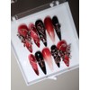[Handmade nail tip] It's bloody - Coffin / [수제네일팁] It's