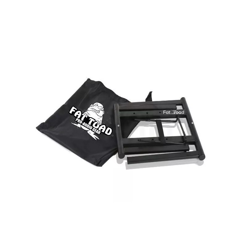 Fat Toad Folding DJ Laptop Stand with Sub-tray Shelf FAT