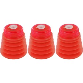 KUM AZ347.01.16-R Softie 221 M1 Pencil Sharpener with Container, 3 Red Sharpeners, Flexible and Shatterproof, Container Sharpener