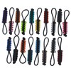 BubbasGarageTv - Large Heavy Duty Paracord Zipper Pulls (Light Grey)