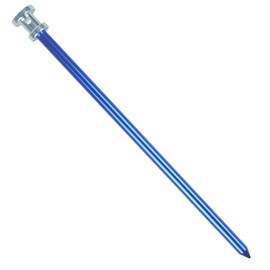 Lomo Aluminium Tent Peg Stakes - Blue 23cm 6 pack
