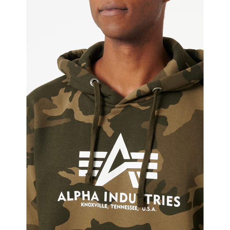 ALPHA INDUSTRIES Men's Cargos Jet Short Camo Shorts for Men